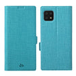 For Sharp Aquos Sense 6 ViLi K Series Magnetic Buckle Horizontal Flip Leather Phone Case(Blue) - More Brand by ViLi | Online Shopping South Africa | PMC TechLife | Buy Now Pay Later Mobicred