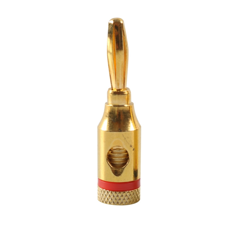A6520 12 in 1 Car Gold-plated Red and Black 4mm Banana Head Audio Plug - Terminal connectors by PMC TechLife | Online Shopping South Africa | PMC TechLife | Buy Now Pay Later Mobicred