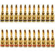 A6521 24 in 1 Car Gold-plated Red and Black 4mm Banana Head Audio Plug - Terminal connectors by PMC TechLife | Online Shopping South Africa | PMC TechLife | Buy Now Pay Later Mobicred