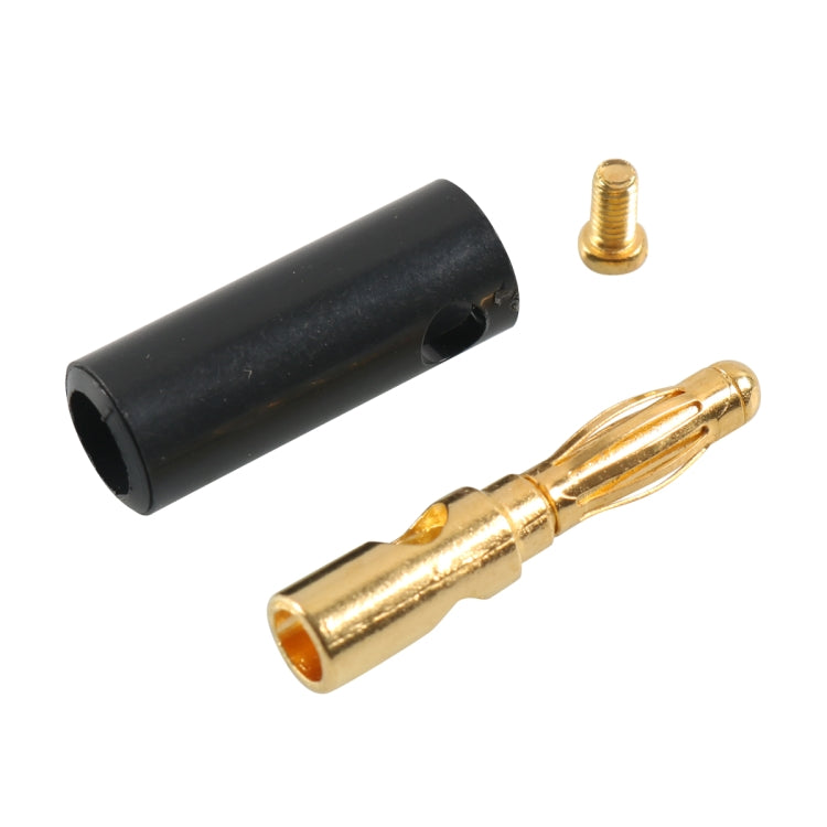 A6545 10 in 1 Car Red and Black Cover Gold-plated 4mm Banana Head Audio Plug - Terminal connectors by PMC TechLife | Online Shopping South Africa | PMC TechLife | Buy Now Pay Later Mobicred