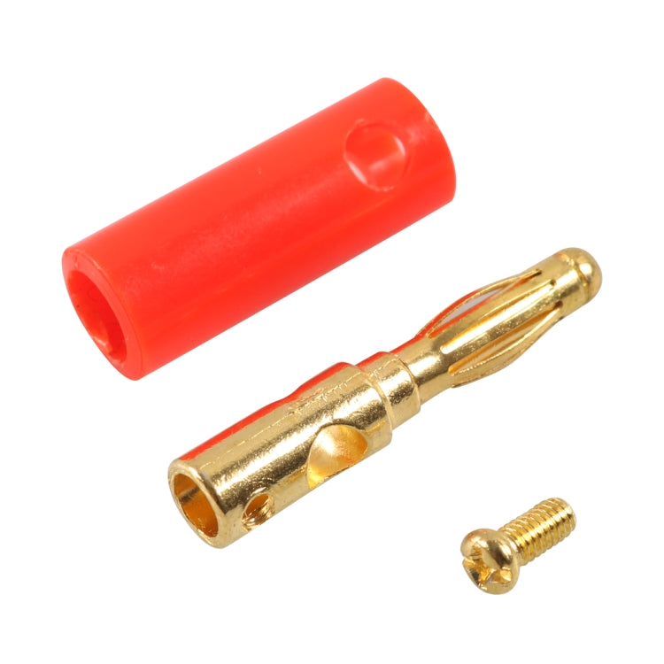 A6545 10 in 1 Car Red and Black Cover Gold-plated 4mm Banana Head Audio Plug - Terminal connectors by PMC TechLife | Online Shopping South Africa | PMC TechLife | Buy Now Pay Later Mobicred