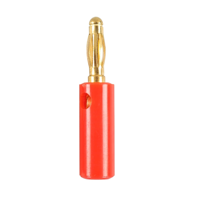 A6549 40 in 1 Car Red and Black Cover Gold-plated 4mm Banana Head Audio Plug - free shipping - PMC TechLife - Order now!