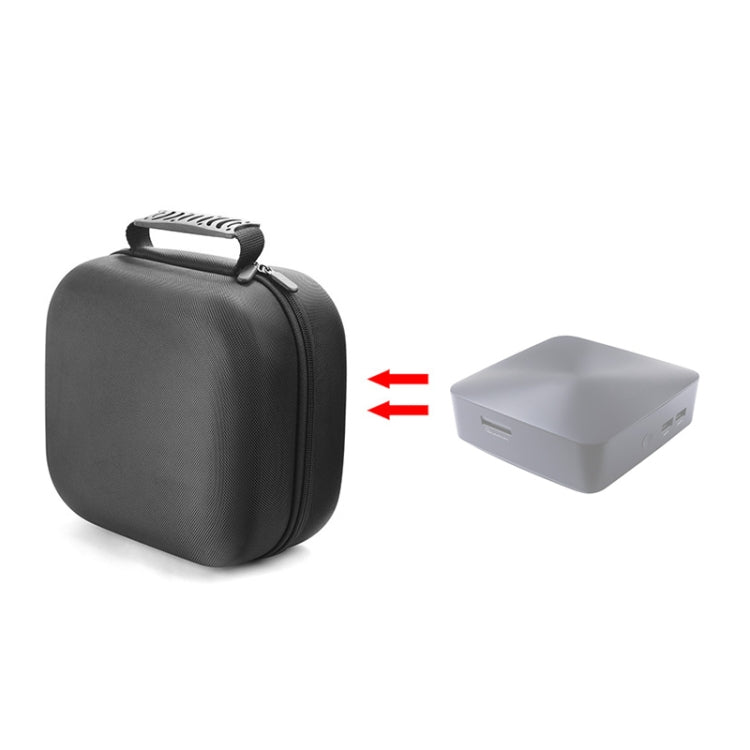 For ASUS VivoMini UN62 Mini PC Protective Storage Bag(Black) - MINI PC Accessories & Gadgets by PMC Jewellery | Online Shopping South Africa | PMC Jewellery | Buy Now Pay Later Mobicred