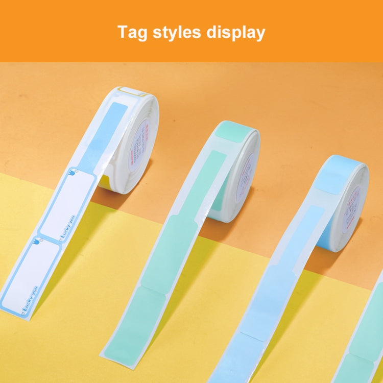 25 x 78mm  90 Sheets Thermal Label Data Cable Sort Stickers For NiiMbot D101 / D11(Red) - Printer Accessories by PMC TechLife | Online Shopping South Africa | PMC TechLife | Buy Now Pay Later Mobicred