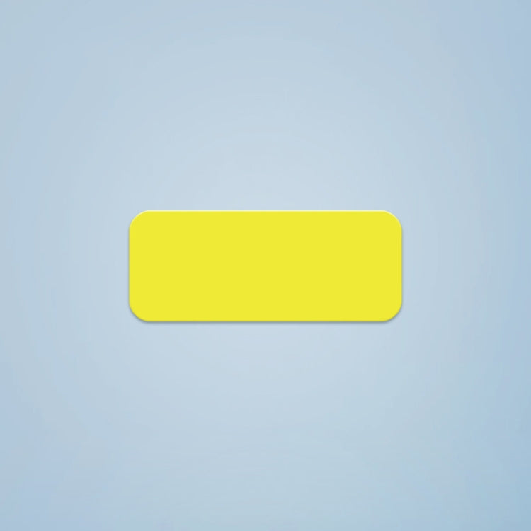 10 x 25mm 240 Sheets Thermal Printing Label Paper Stickers For NiiMbot D101 / D11(Yellow) - Printer Accessories by PMC TechLife | Online Shopping South Africa | PMC TechLife | Buy Now Pay Later Mobicred