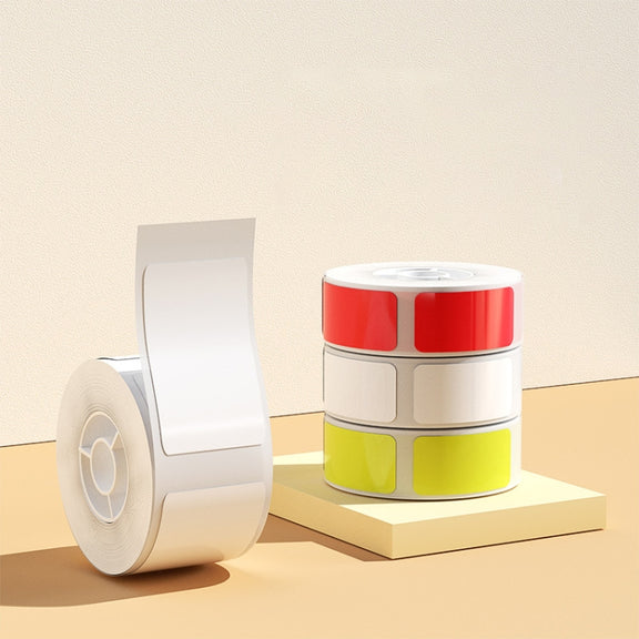 25 x 30mm 195 Sheets Thermal Printing Label Paper Stickers For NiiMbot D101 / D11(White)
