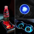 Car AcrylicColorful USB Charger Water Cup Groove LED Atmosphere Light(Bell) - Car Drink Holders by PMC TechLife | Online Shopping South Africa | PMC TechLife | Buy Now Pay Later Mobicred