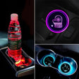 Car AcrylicColorful USB Charger Water Cup Groove LED Atmosphere Light(Glove) - Car Drink Holders by PMC TechLife | Online Shopping South Africa | PMC TechLife | Buy Now Pay Later Mobicred