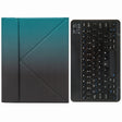 H-102 Bluetooth Keyboard Leather Case with Rear Three-fold Holder For iPad 10.2 2020 & 2019 / Pro 10.5 inch(Dark Night Green) - Universal by PMC TechLife | Online Shopping South Africa | PMC TechLife