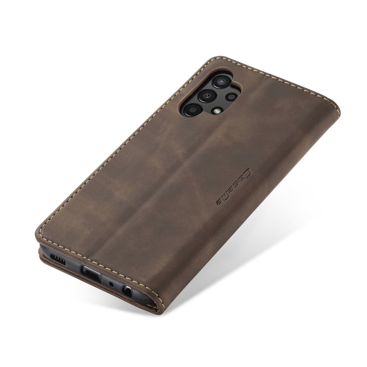 For Samsung Galaxy A13 4G/A13 5G/A04S/A04/M13 5G CaseMe 013 Multifunctional Horizontal Flip Leather Phone Case(Coffee) - free shipping - PMC TechLife - Order now!