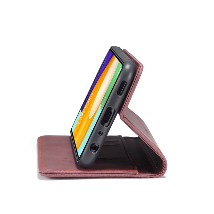 For Samsung Galaxy A53 5G CaseMe 013 Multifunctional Horizontal Flip Leather Phone Case(Wine Red) - free shipping - PMC Jewellery - Order now!