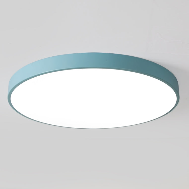 Macaron LED Round Ceiling Lamp, White Light, Size:40cm(Blue) - Celling Lights & Chandeliers by PMc TechLife | Online Shopping South Africa | PMc TechLife | Buy Now Pay Later Mobicred