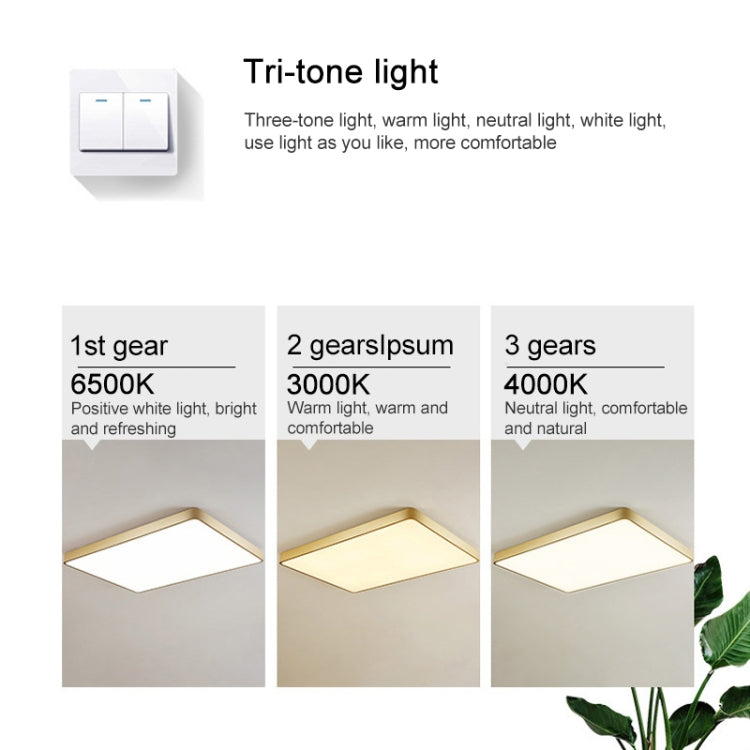 Macaron LED Round Ceiling Lamp, 3-Colors Light, Size:30cm(Blue) - Celling Lights & Chandeliers by PMc TechLife | Online Shopping South Africa | PMc TechLife | Buy Now Pay Later Mobicred