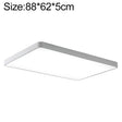 Macaron LED Rectangle Ceiling Lamp, 3-Colors Light, Size:88x62cm(White) - Celling Lights & Chandeliers by PMc TechLife | Online Shopping South Africa | PMc TechLife | Buy Now Pay Later Mobicred