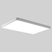 Macaron LED Rectangle Ceiling Lamp, 3-Colors Light, Size:88x62cm(White)