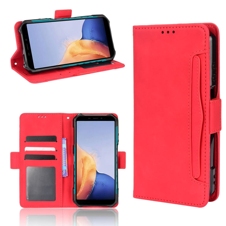 For Ulefone Armor X9 Skin Feel Calf Pattern Leather Phone Case(Red) - Ulefone Cases by PMC Jewellery | Online Shopping South Africa | PMC Jewellery | Buy Now Pay Later Mobicred