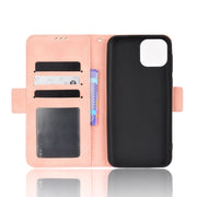 For Ulefone Note 6 / Note 6P Skin Feel Calf Pattern Leather Phone Case(Pink)