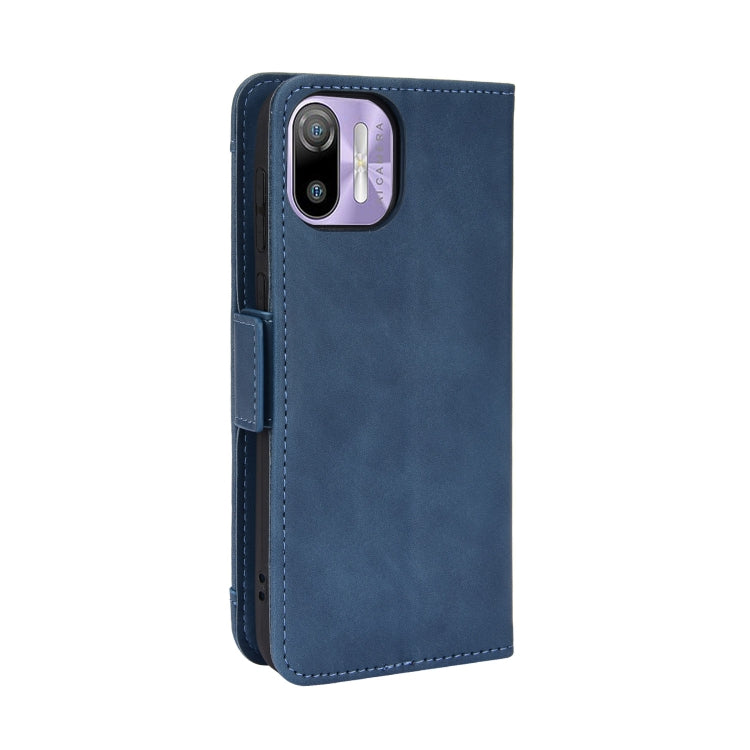For Ulefone Note 6 / Note 6P Skin Feel Calf Pattern Leather Phone Case(Blue)
