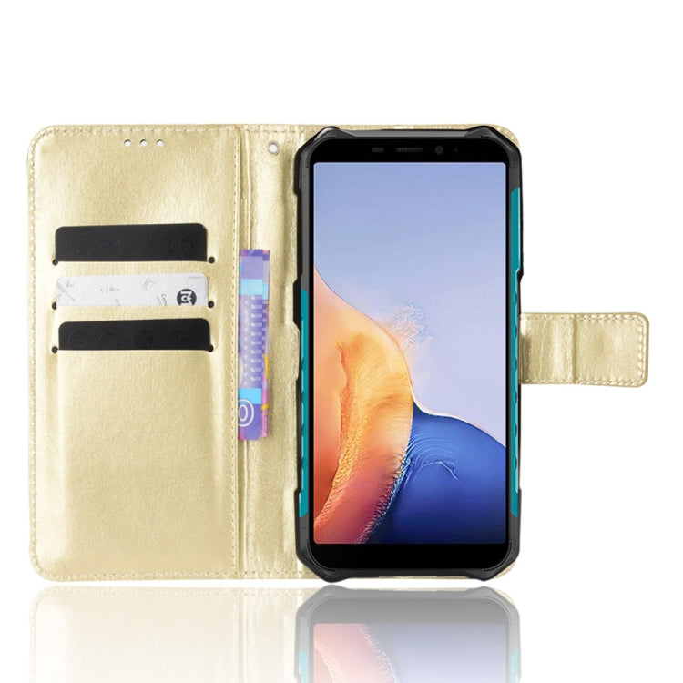 For Ulefone Armor X9 Retro Crazy Horse Texture Leather Phone Case(Gold)