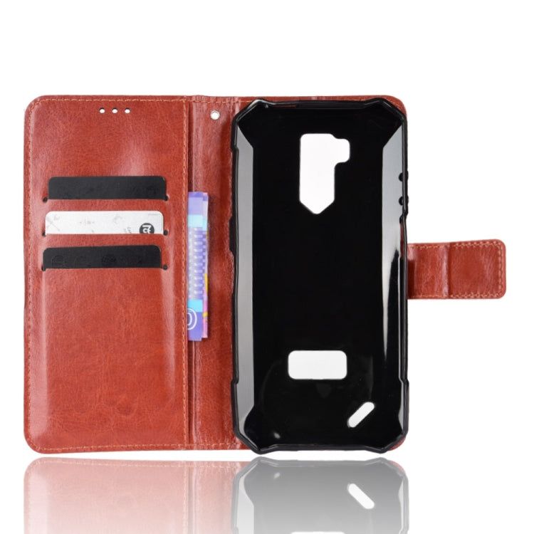 For Ulefone Armor X9 Retro Crazy Horse Texture Leather Phone Case(Brown) - free shipping - PMC Jewellery - Order now!