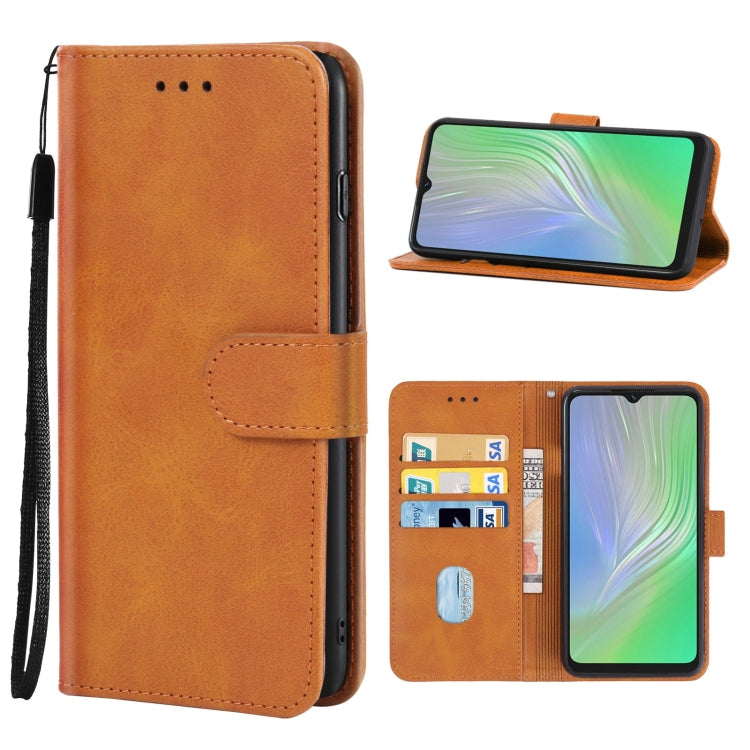 Leather Phone Case For Blackview A55(Brown) - More Brand by PMC TechLife | Online Shopping South Africa | PMC TechLife