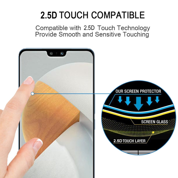 Full Glue Cover Screen Protector Tempered Glass Film For vivo S12 / V23 5G - vivo Tempered Glass by PMC TechLife | Online Shopping South Africa | PMC TechLife | Buy Now Pay Later Mobicred
