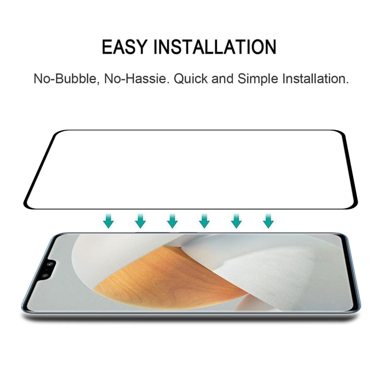Full Glue Cover Screen Protector Tempered Glass Film For vivo S12 / V23 5G - vivo Tempered Glass by PMC TechLife | Online Shopping South Africa | PMC TechLife | Buy Now Pay Later Mobicred
