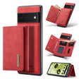 For Google Pixel 6 Pro DG.MING M1 Series 3-Fold Multi Card Wallet Back Cover Leather Phone Case(Red) - Google Cases by DG.MING | Online Shopping South Africa | PMC TechLife | Buy Now Pay Later Mobicred