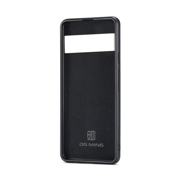 For Google Pixel 6 Pro DG.MING M1 Series 3-Fold Multi Card Wallet Back Cover Leather Phone Case(Coffee)