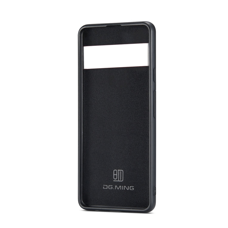 For Google Pixel 6 Pro DG.MING M1 Series 3-Fold Multi Card Wallet Back Cover Leather Phone Case(Brown) - free shipping - PMC TechLife - Order now!