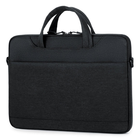 P510 Water-resistant Oxford Cloth Laptop Handbag For 13.3-14 inch(Black)