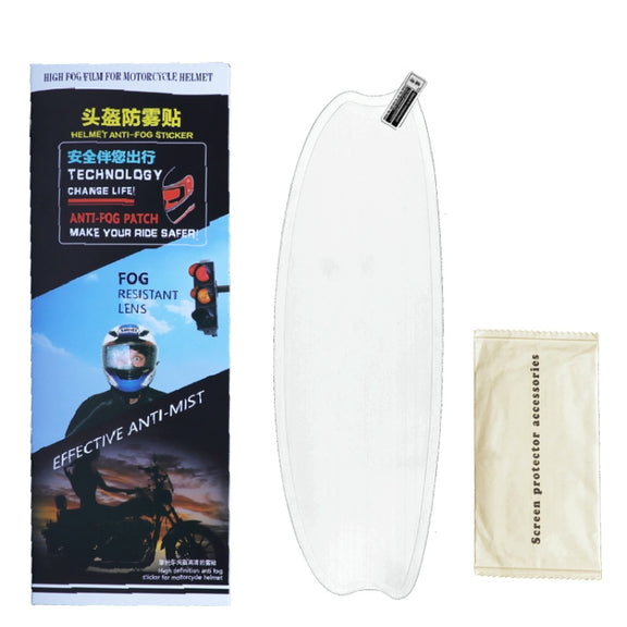 Visor Anti-fog PC Shield Helmet Lens Film(26.5 x 8.5cm)