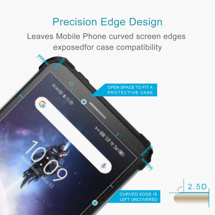 50 PCS 0.26mm 9H 2.5D Tempered Glass Film For Blackview BV6600E - For Blackview by PMC TechLife | Online Shopping South Africa | PMC TechLife