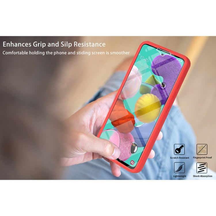 For Samsung Galaxy A51 4G Acrylic + TPU 360 Degrees Full Coverage Shockproof Phone Case(Blue) - free shipping - PMC TechLife - Order now!