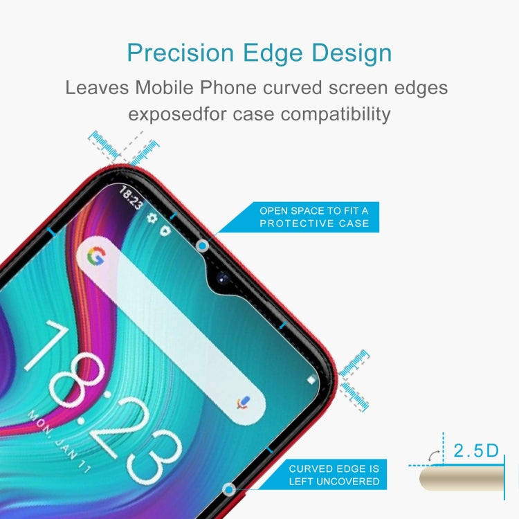 10 PCS 0.26mm 9H 2.5D Tempered Glass Film For Doogee X96