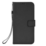For Ulefone Armor X9 Diamond Texture Leather Phone Case(Black)
