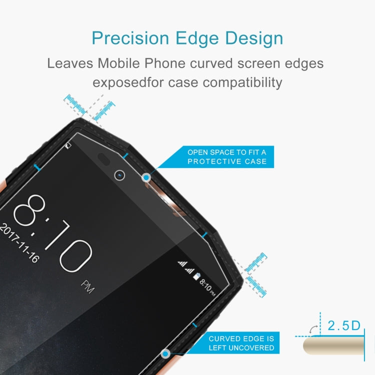 10 PCS 0.26mm 9H 2.5D Tempered Glass Film For Blackview BV9000 - For Blackview by PMC TechLife | Online Shopping South Africa | PMC TechLife