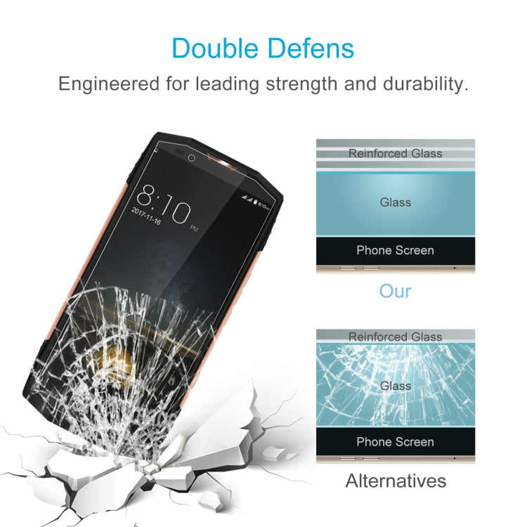 10 PCS 0.26mm 9H 2.5D Tempered Glass Film For Blackview BV9000 - For Blackview by PMC TechLife | Online Shopping South Africa | PMC TechLife