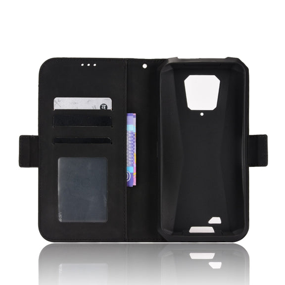 For Ulefone Armor 8 Skin Feel Calf Pattern Leather Phone Case(Black)