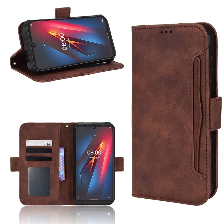 For Ulefone Armor 8 Skin Feel Calf Pattern Leather Phone Case(Brown) - Ulefone Cases by PMC Jewellery | Online Shopping South Africa | PMC Jewellery | Buy Now Pay Later Mobicred