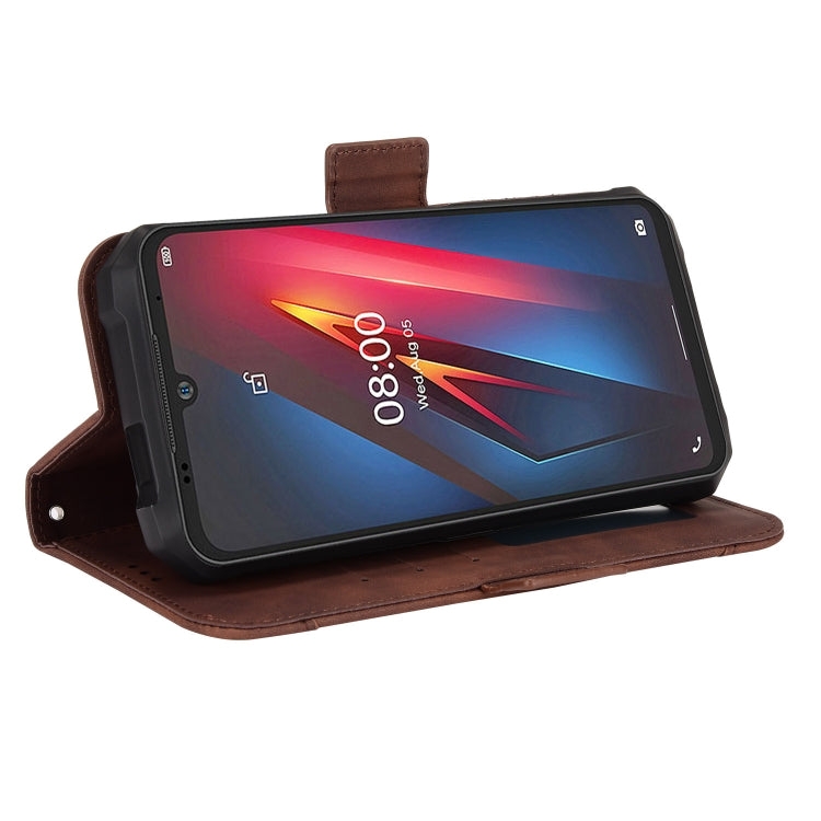 For Ulefone Armor 8 Skin Feel Calf Pattern Leather Phone Case(Brown) - Ulefone Cases by PMC Jewellery | Online Shopping South Africa | PMC Jewellery | Buy Now Pay Later Mobicred