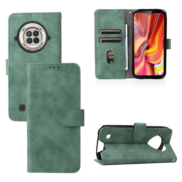 For DOOGEE S96 Pro Skin Feel Magnetic Buckle Calf Texture PU Phone Case(Green) - free shipping - PMC TechLife - Order now!