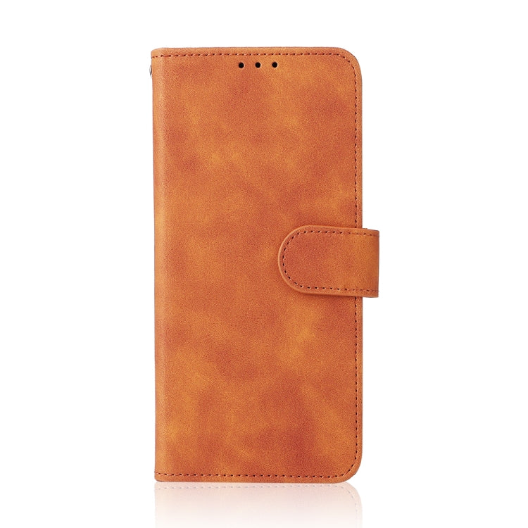 For DOOGEE S96 Pro Skin Feel Magnetic Buckle Calf Texture PU Phone Case(Brown) - Doogee Cases by PMC TechLife | Online Shopping South Africa | PMC TechLife | Buy Now Pay Later Mobicred