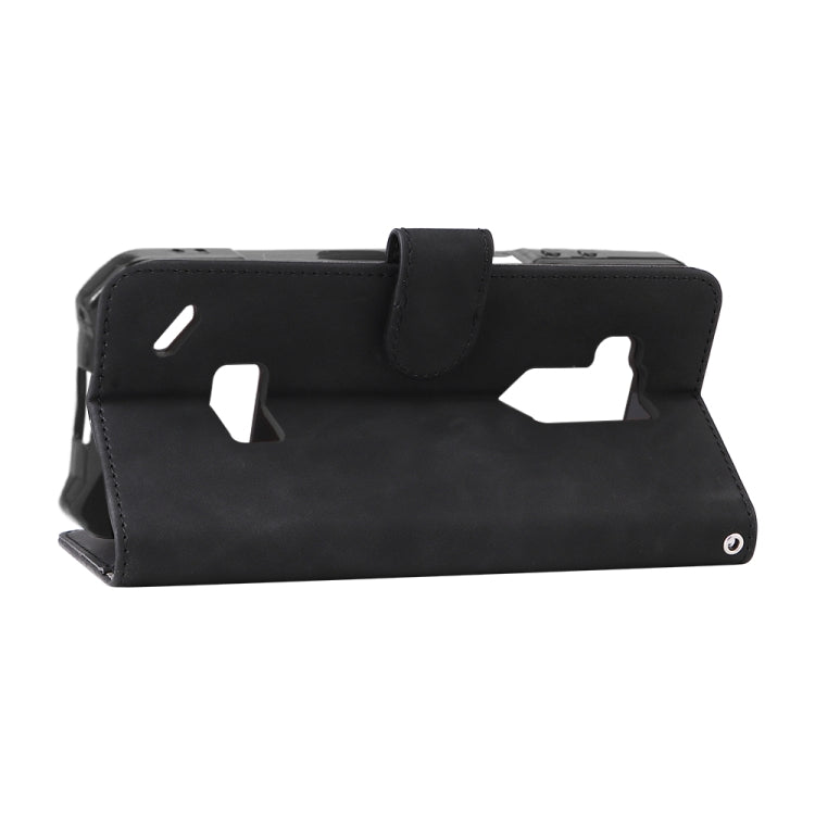 For Ulefone Armor X9 Skin Feel Magnetic Buckle Calf Texture PU Phone Case(Black) - Ulefone Cases by PMC Jewellery | Online Shopping South Africa | PMC Jewellery | Buy Now Pay Later Mobicred