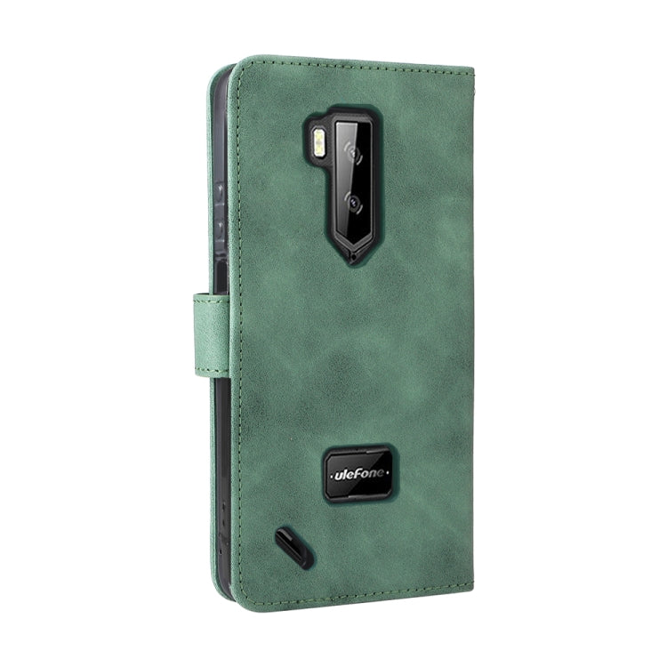 For Ulefone Armor X9 Skin Feel Magnetic Buckle Calf Texture PU Phone Case(Green) - Ulefone Cases by PMC Jewellery | Online Shopping South Africa | PMC Jewellery | Buy Now Pay Later Mobicred