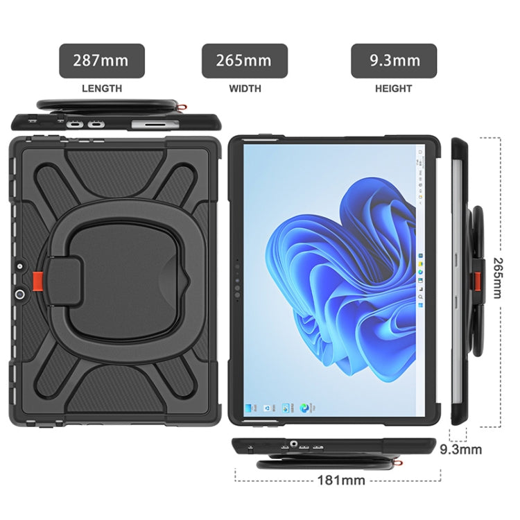 For MicroSoft Surface Pro 8 TPU + PC Tablet Case(Black) - Others by PMC TechLife | Online Shopping South Africa | PMC TechLife