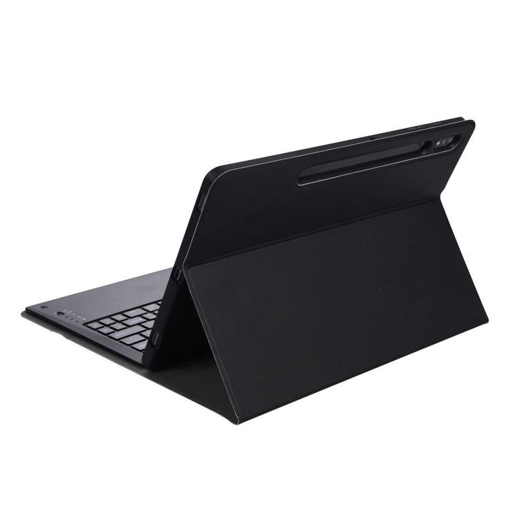 A800B Split Bluetooth Keyboard Leather Case with Holder & Pen Slot For Samsung Galaxy Tab S8+ X800(Black) - free shipping - PMC TechLife - Order now!