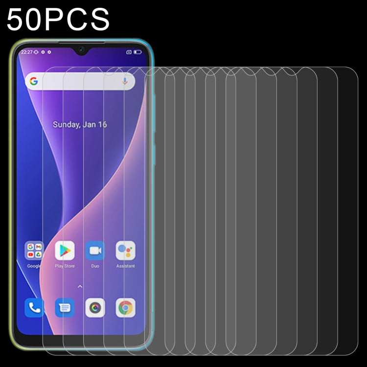 50 PCS 0.26mm 9H 2.5D Tempered Glass Film For Blackview OSCAL C60 - For Blackview by PMC TechLife | Online Shopping South Africa | PMC TechLife | Buy Now Pay Later Mobicred