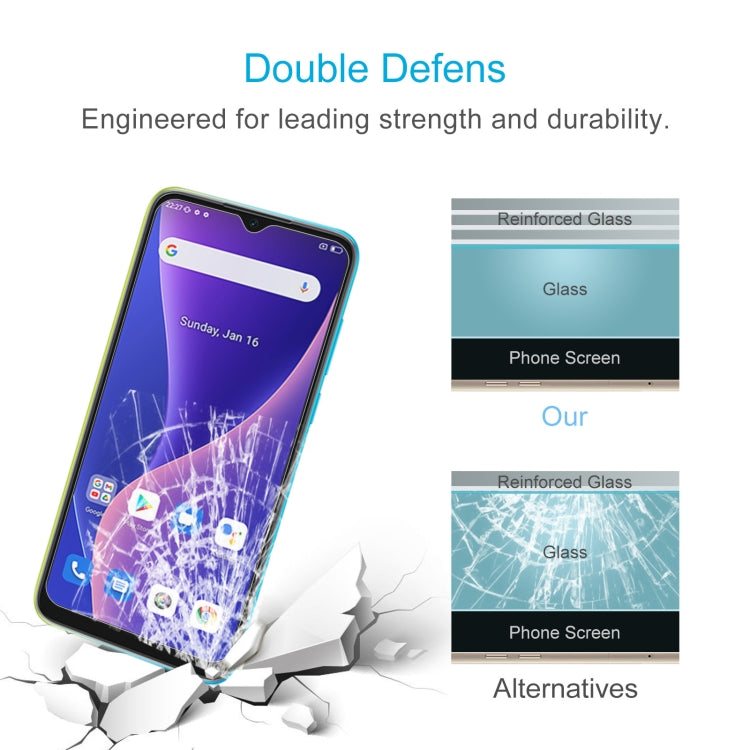 50 PCS 0.26mm 9H 2.5D Tempered Glass Film For Blackview OSCAL C60 - For Blackview by PMC TechLife | Online Shopping South Africa | PMC TechLife | Buy Now Pay Later Mobicred