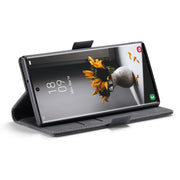 For Samsung Galaxy S22 Ultra 5G CaseMe 013 Multifunctional Leather Phone Case(Black)